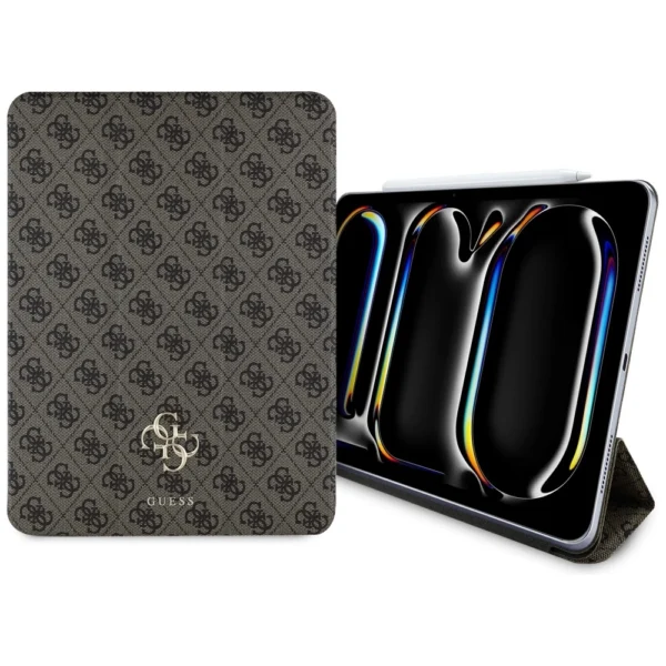 Guess GUFC13PM24PS4SGW iPad Pro 13" 2024 brown Magnetic 4G Big Logoeng