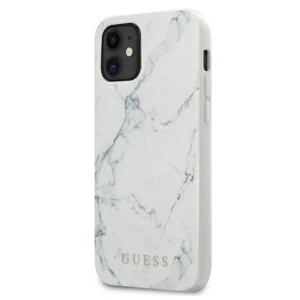Guess Marble Case for iPhone 12 mini 5.4" - Whiteeng