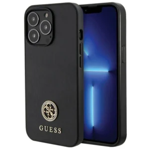 Guess GUHCP13XPS4DGPK iPhone 13 Pro Max 6.7" black/black hardcase Strass Metal Logoeng