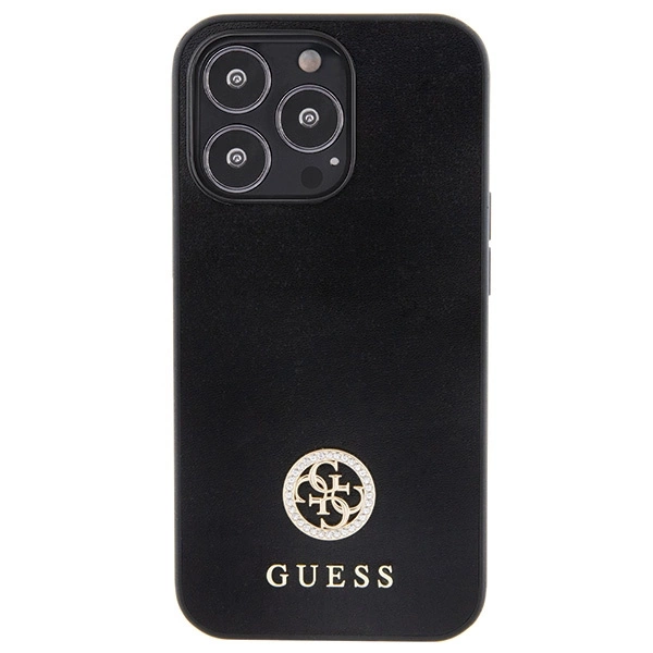 Guess GUHCP13XPS4DGPK iPhone 13 Pro Max 6.7" black/black hardcase Strass Metal Logoeng