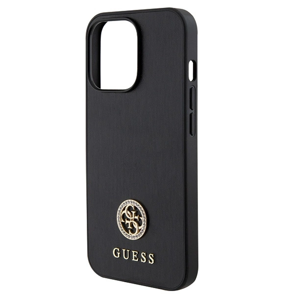 Guess GUHCP13XPS4DGPK iPhone 13 Pro Max 6.7" black/black hardcase Strass Metal Logoeng