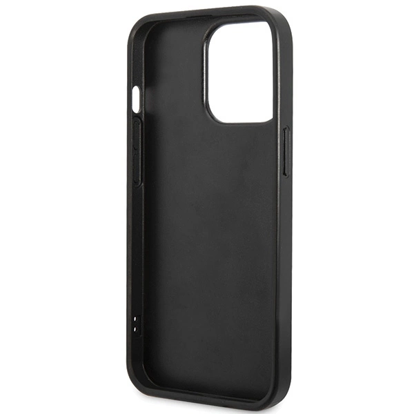 Guess GUHCP13XPS4DGPK iPhone 13 Pro Max 6.7" black/black hardcase Strass Metal Logoeng