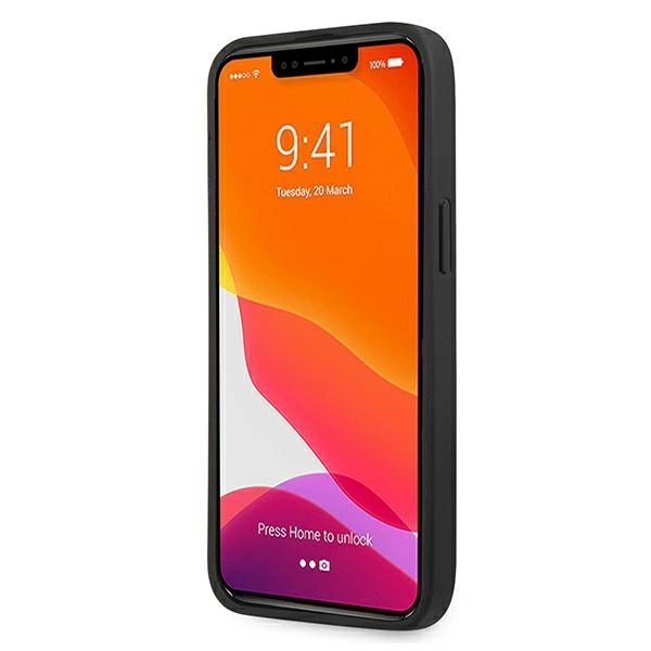 Guess Saffiano Strap Case for iPhone 13 Pro Max 6.7" - Blueeng