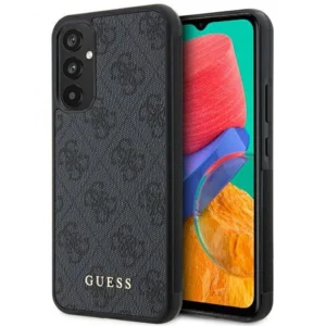 Guess 4G Metal Gold Logo Case for Samsung Galaxy A34 5G - Grayeng