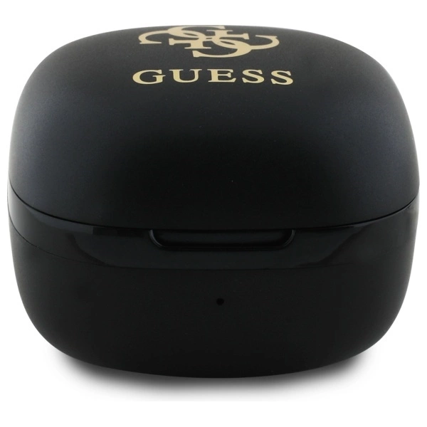 Guess Bluetooth headphones GUTWSJ144ESK TWS + docking station black/black Iridescent 4G Printed Logoeng
