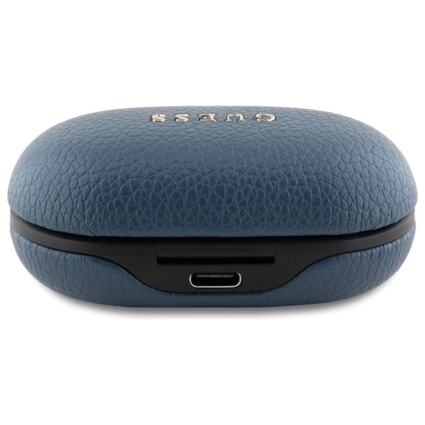 Guess Bluetooth headphones GUTWSPGTSPSB TWS + docking station blue/blue Grained Classic Logoeng