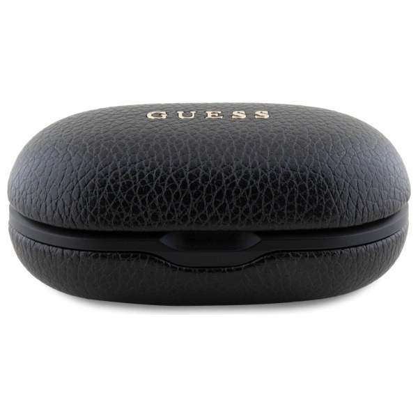 Guess Bluetooth headphones GUTWSPGTSPSK TWS + docking station black/black Grained Classic Logoeng