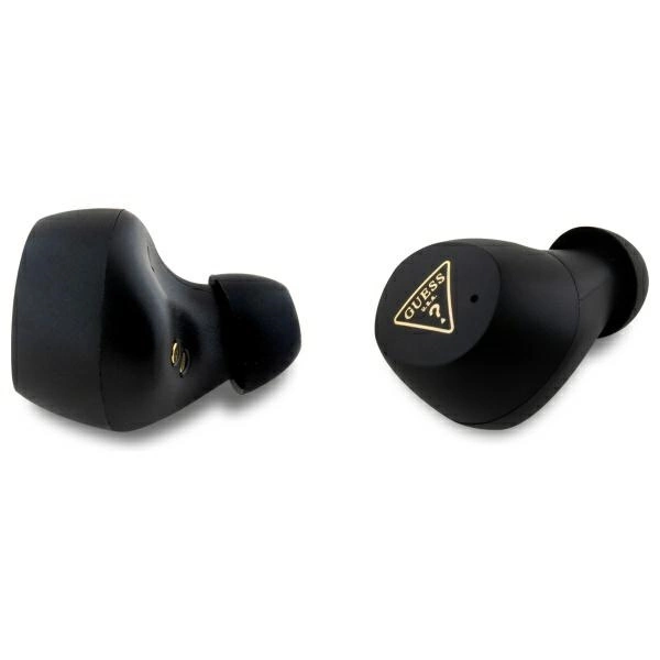 Guess Bluetooth headphones GUTWSPGTSPSK TWS + docking station black/black Grained Classic Logoeng