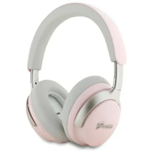 Guess Bluetooth ANC/ENC Headphones GUBHC22PSBCSMP Pink DB Metal Script Logoeng