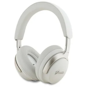 Guess Bluetooth ANC Headphones GUBHC22PSFCSME Beige/Beige Metal Script Logoeng