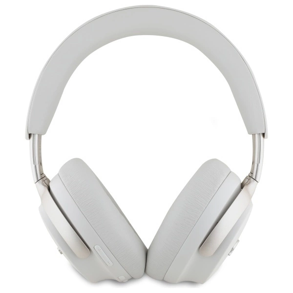 Guess Bluetooth ANC Headphones GUBHC22PSFCSME Beige/Beige Metal Script Logoeng