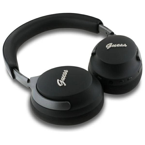 Guess Bluetooth ANC Headphones GUBHC22PSFCSMK Black Metal Script Logoeng