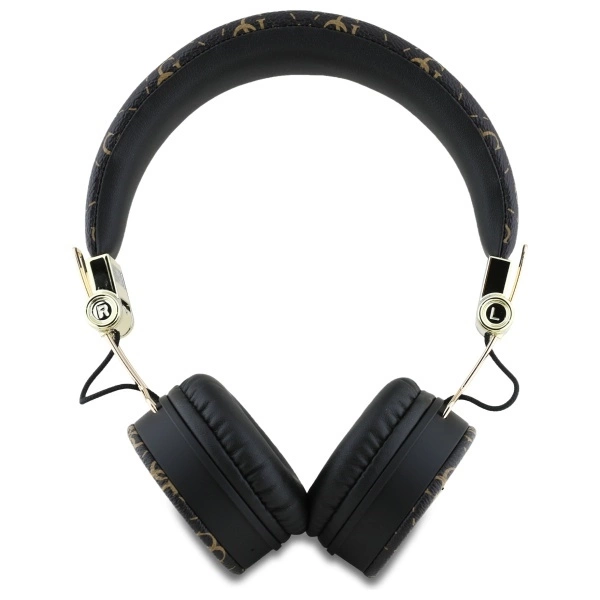 Guess Bluetooth ENC GUBH70E4PTMK on-ear headphones black/black 4G Triangle Round Shapeeng