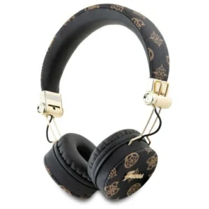 Guess Bluetooth ENC GUBH70EPOSMK on-ear headphones black/black Peony Script Round Shapeeng