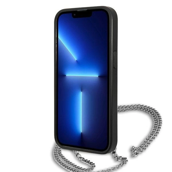 Karl Lagerfeld Monogram Plaque Case for iPhone 13 Pro / 13 6.1" - Blackxeng
