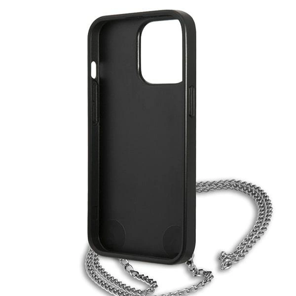 Karl Lagerfeld Monogram Plaque Case for iPhone 13 Pro / 13 6.1" - Blackxeng