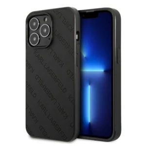 Karl Lagerfeld Perforated Allover Case for iPhone 13 Pro / 13 6.1" - Blackeng