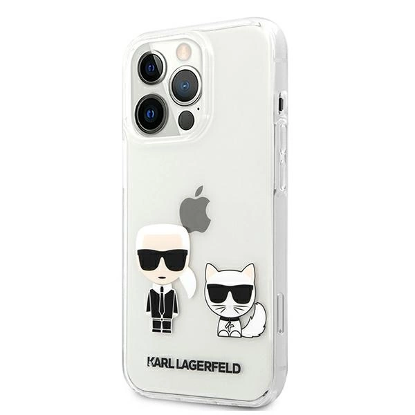Karl Lagerfeld Karl & Choupette Case for iPhone 13 Pro Max 6.7" - Transparenteng