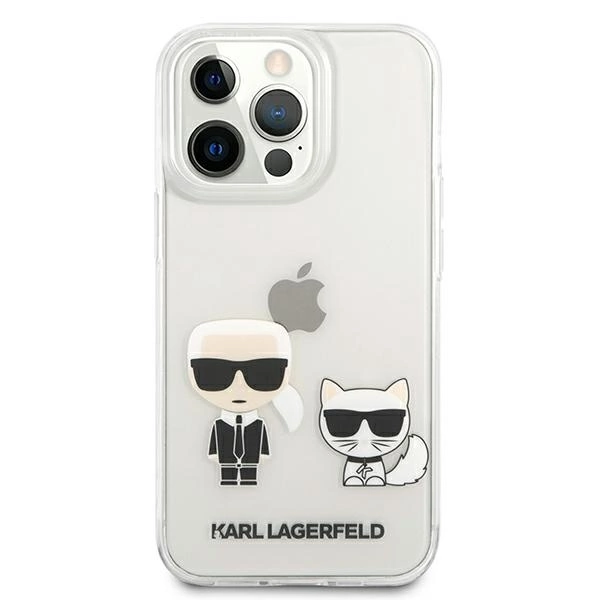 Karl Lagerfeld Karl & Choupette Case for iPhone 13 Pro Max 6.7" - Transparenteng