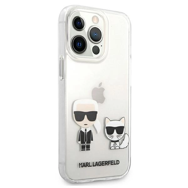 Karl Lagerfeld Karl & Choupette Case for iPhone 13 Pro Max 6.7" - Transparenteng