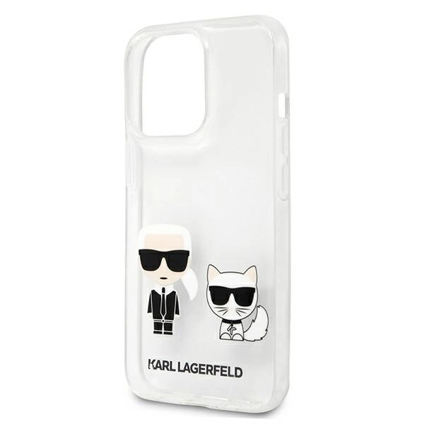Karl Lagerfeld Karl & Choupette Case for iPhone 13 Pro Max 6.7" - Transparenteng