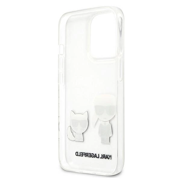 Karl Lagerfeld Karl & Choupette Case for iPhone 13 Pro Max 6.7" - Transparenteng