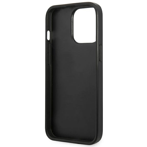 Karl Lagerfeld Perforated Allover iPhone 13 Pro Max 6.7" Case - Blackeng