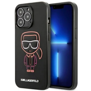 Karl Lagerfeld Karl Ikonik Outline Case for iPhone 13 Pro Max 6.7" - Blackeng