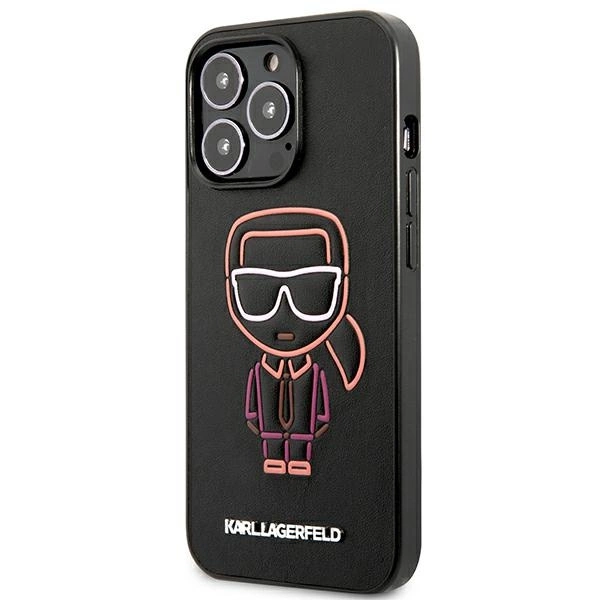 Karl Lagerfeld Karl Ikonik Outline Case for iPhone 13 Pro Max 6.7" - Blackeng