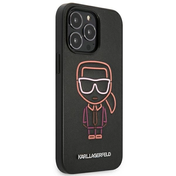 Karl Lagerfeld Karl Ikonik Outline Case for iPhone 13 Pro Max 6.7" - Blackeng
