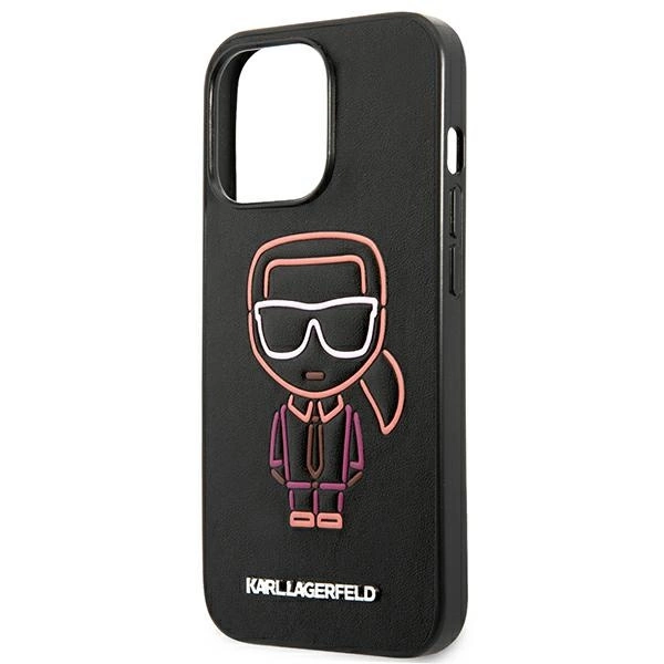 Karl Lagerfeld Karl Ikonik Outline Case for iPhone 13 Pro Max 6.7" - Blackeng