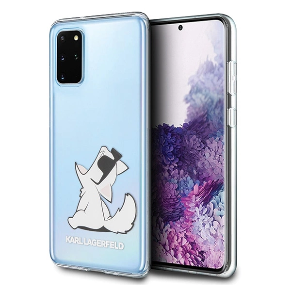 Karl Lagerfeld Choupette Fun Case for Samsung Galaxy S20+ - Transparenteng