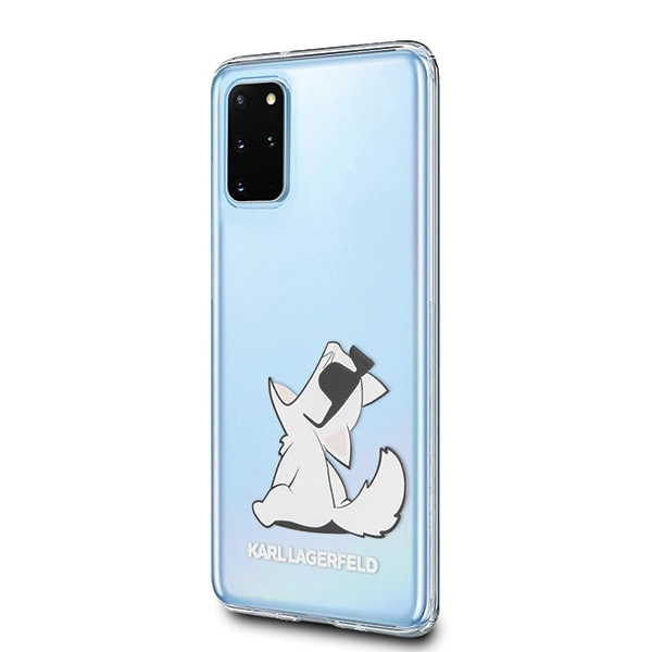 Karl Lagerfeld Choupette Fun Case for Samsung Galaxy S20+ - Transparenteng