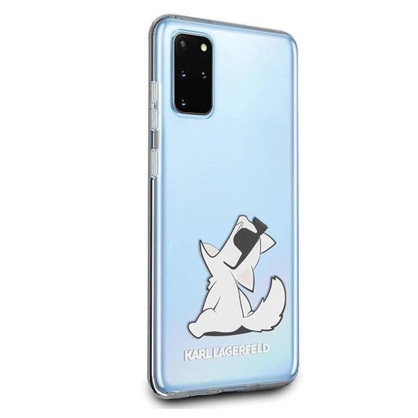 Karl Lagerfeld Choupette Fun Case for Samsung Galaxy S20+ - Transparenteng