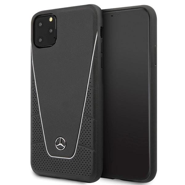 Mercedes Pattern Line iPhone 11 Pro Max Case - Blackeng
