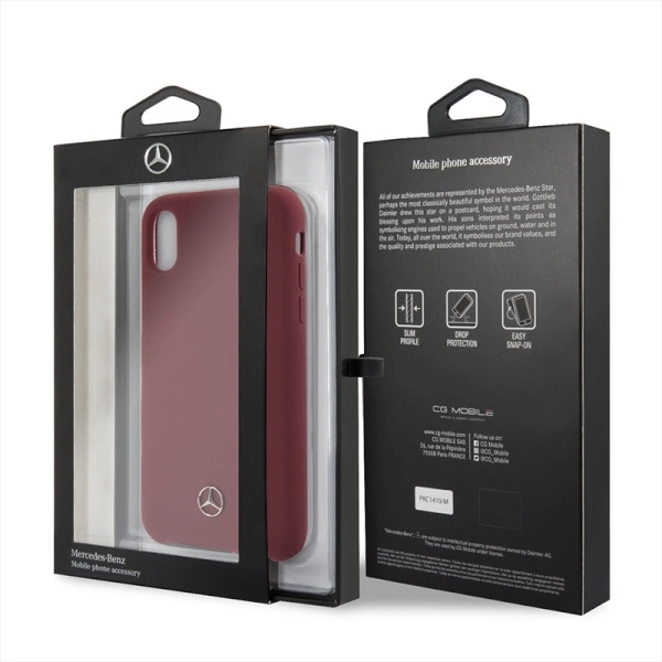 Mercedes Silicone Line iPhone X/XS Case - Redeng