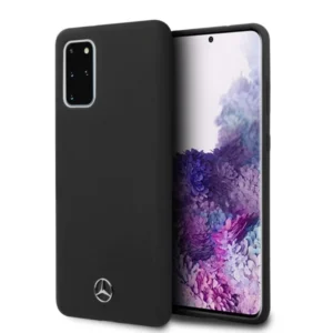 Mercedes Silicone Line Case for Samsung Galaxy S20+ - Blackeng