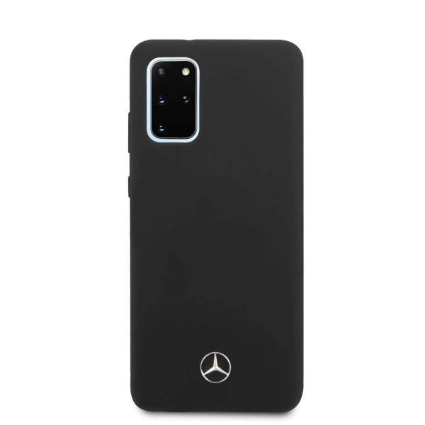 Mercedes Silicone Line Case for Samsung Galaxy S20+ - Blackeng