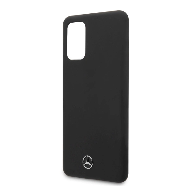 Mercedes Silicone Line Case for Samsung Galaxy S20+ - Blackeng