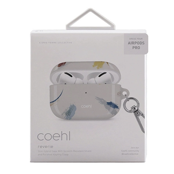 Uniq Coehl Reverie AirPods Pro Case Beige/Soft Ivoryeng