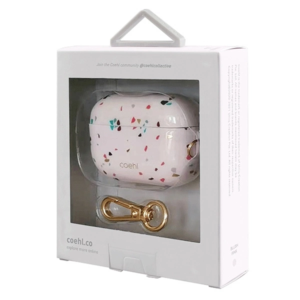 Uniq Coehl Terrazzo AirPods Pro Case Pink/Blush Pinkeng