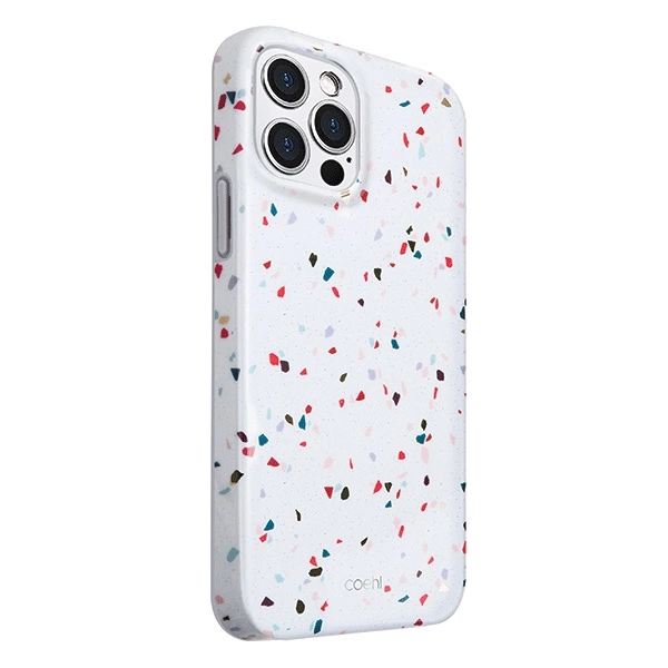 Uniq Coehl Terrazzo Case for iPhone 12 / 12 Pro 6.1" - Whiteeng