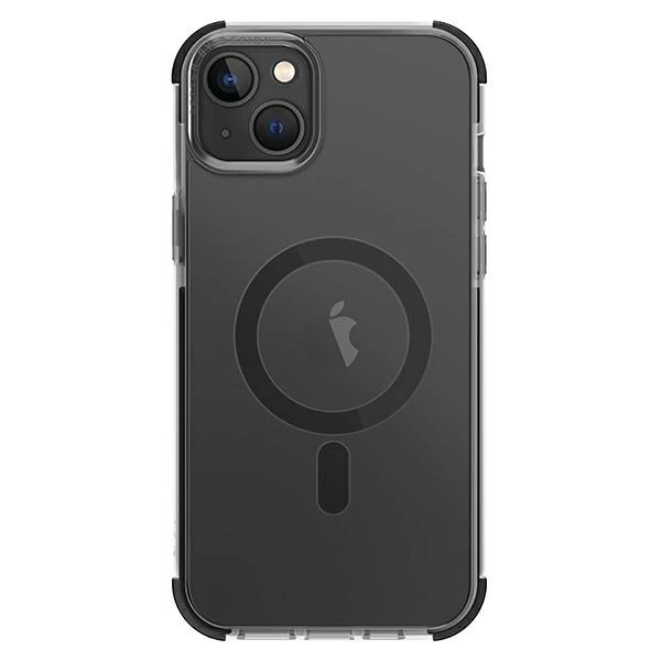 Uniq Combat case iPhone 14 Plus / 15 Plus 6.7" Magclick Charging black/concrete charcoaleng