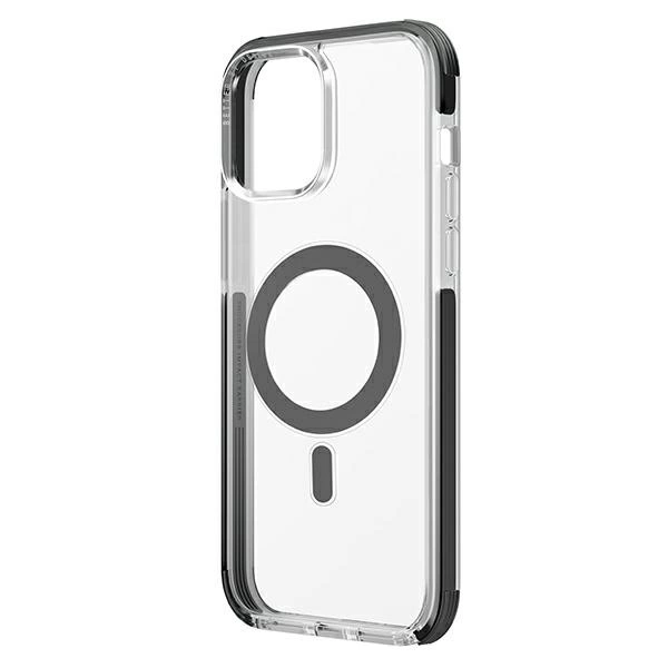 Uniq Combat case iPhone 14 Plus / 15 Plus 6.7" Magclick Charging black/concrete charcoaleng