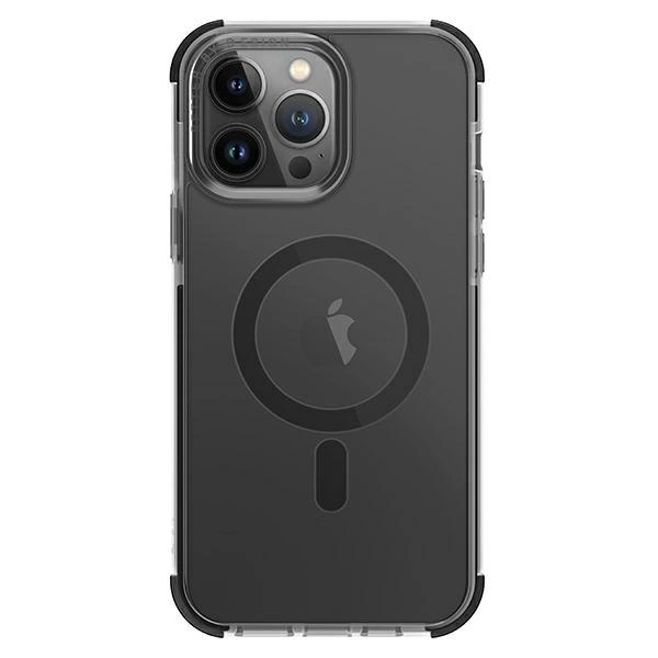 Uniq Combat iPhone 14 Pro Max 6.7" case Magclick Charging black/concrete charcoaleng