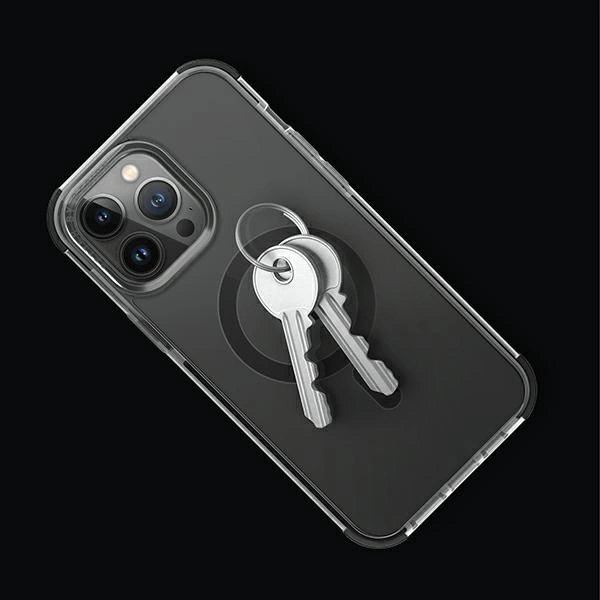 Uniq Combat iPhone 14 Pro Max 6.7" case Magclick Charging black/concrete charcoaleng