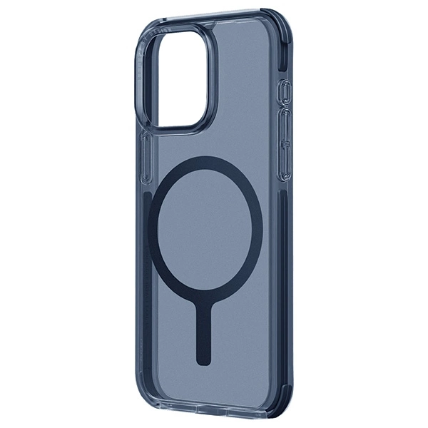Uniq Combat iPhone 15 Pro Max 6.7" Magclick Charging case dark blue/smoke blueeng