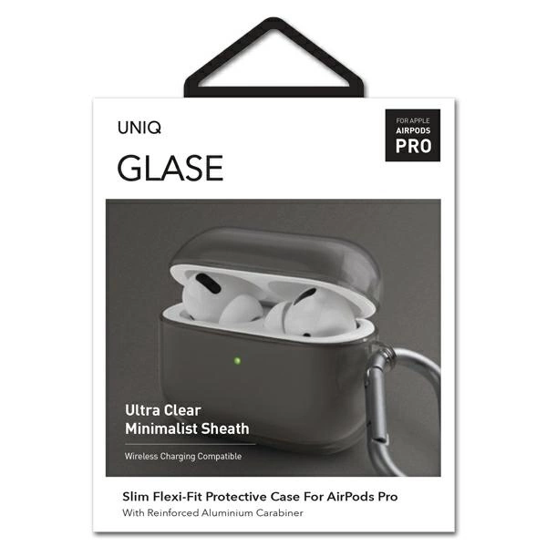 Uniq Glase AirPods Pro case smoked/smokeeng