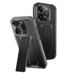 Uniq Heldro Mount case with Stand iPhone 15 Pro 6.1" smoke/vapor smokeeng