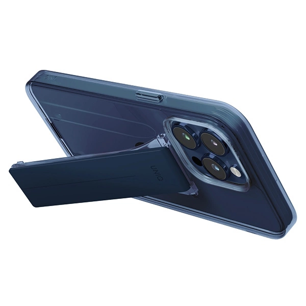 Uniq case Heldro Mount with Stand iPhone 15 Pro 6.1" blue/ultamarine deep blueeng